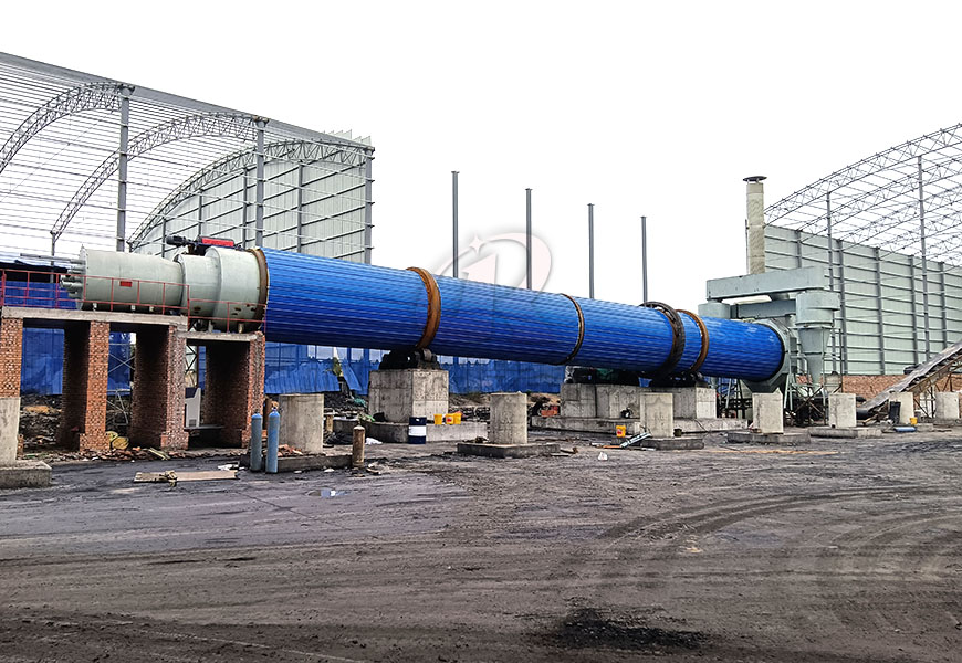 1500 tons per day coal slime drying production project