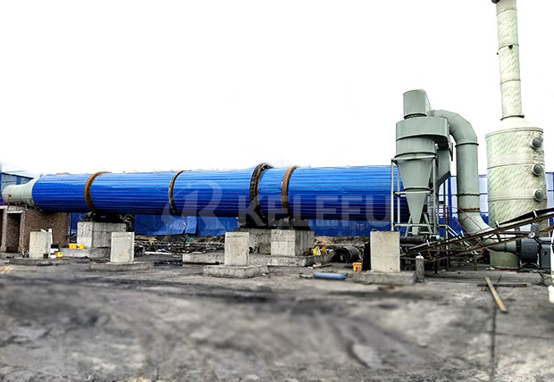 Salina Φ2.2x18 slime drying production site