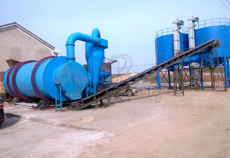 sand and gravel cleaning and drying production line