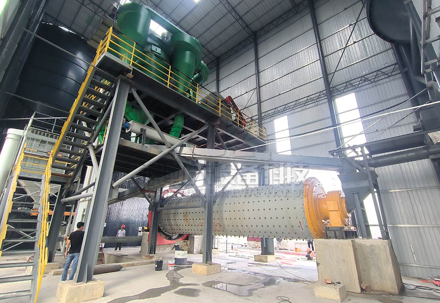 100,000 tons fly ash deep processing project