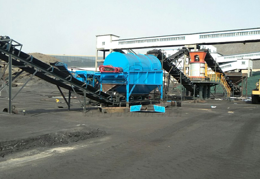 Guatemala coal gangue crushing production line